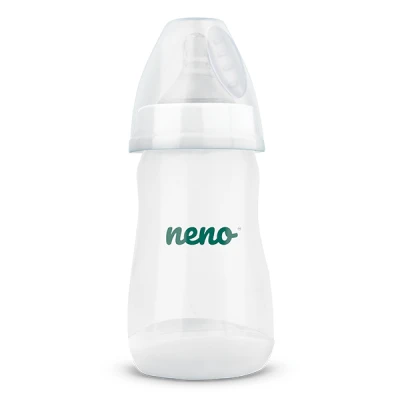 NENO Butelka dziecięca 240ml ze smoczkiem BOTTLE 240 | Pan Piksel