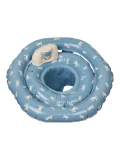VANILLA COPENHAGEN Koło do pływania Baby Blue Craby z siedziskiem | Pan Piksel