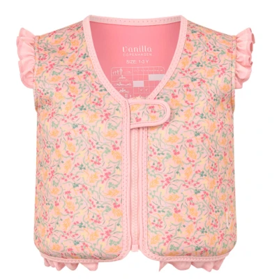 VANILLA COPENHAGEN Kamizelka do pływania Neo Liberty Beach pink 3-6L | Pan Piksel