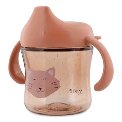 TRIXIE Kubek niekapek z uchwytami dla dzieci – Kot Baby | Pan Piksel