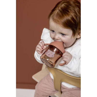 TRIXIE Kubek niekapek z uchwytami dla dzieci – Kot Baby | Pan Piksel