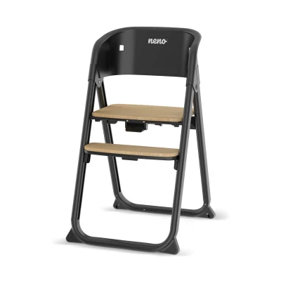 NENO SAPORI Black Wielofunkcyjne krzesełko do karmienia 4w1 | Pan Piksel