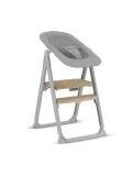 NENO SAPORI Gray Wielofunkcyjne krzesełko do karmienia 4w1 | Pan Piksel
