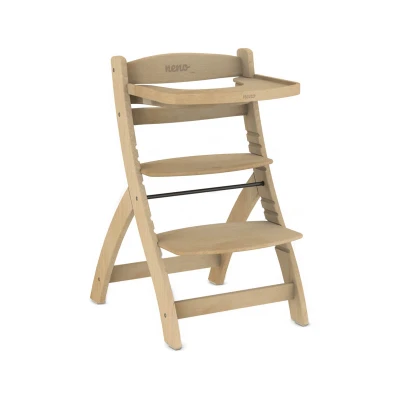 NENO PINO Drewniane krzesełko do karmienia 2w1 | Pan Piksel