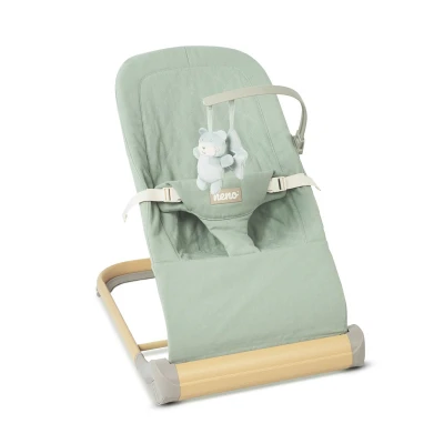 NENO NESSO LIGHT GREEN leżaczek dla dzieci | Pan Piksel