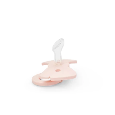 Elodie Details smoczek silikonowy Binky Bow 0-6 m misty pink | Pan Piksel