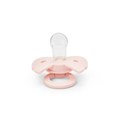 Elodie Details smoczek silikonowy Binky Bow 0-6 m misty pink | Pan Piksel