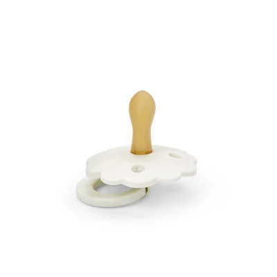 Elodie Details smoczek lateksowy Binky Bloom 3 m+ valinna white | Pan Piksel