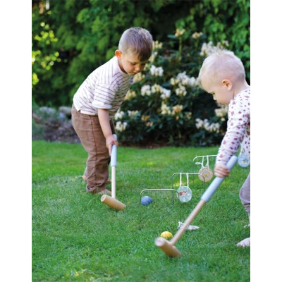 SMALL FOOT Gra krokiet Garden Buddies | Pan Piksel