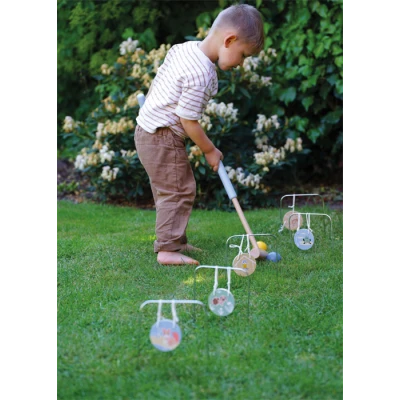 SMALL FOOT Gra krokiet Garden Buddies | Pan Piksel