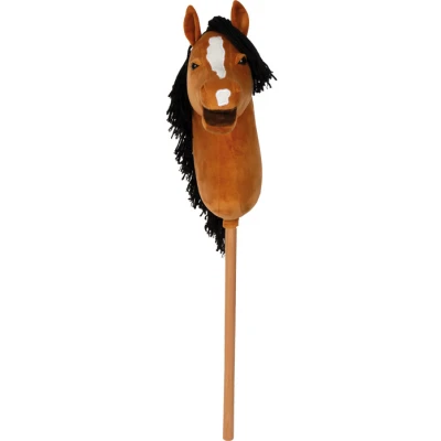 SMALL FOOT Koń na kiju Melody brązowy Hobby Horse | Pan Piksel