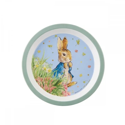 PETIT JOUR PARIS Talerzyk fi 18 cm Królik Piotruś | Pan Piksel