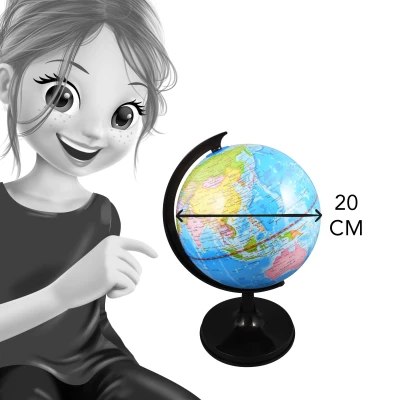 BUKI Globus 20 cm | Pan Piksel