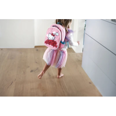 MICKI Plecak dla dzieci Hello Kitty akcesoria zabawka dla przedszkolaka wyprawka | Pan Piksel