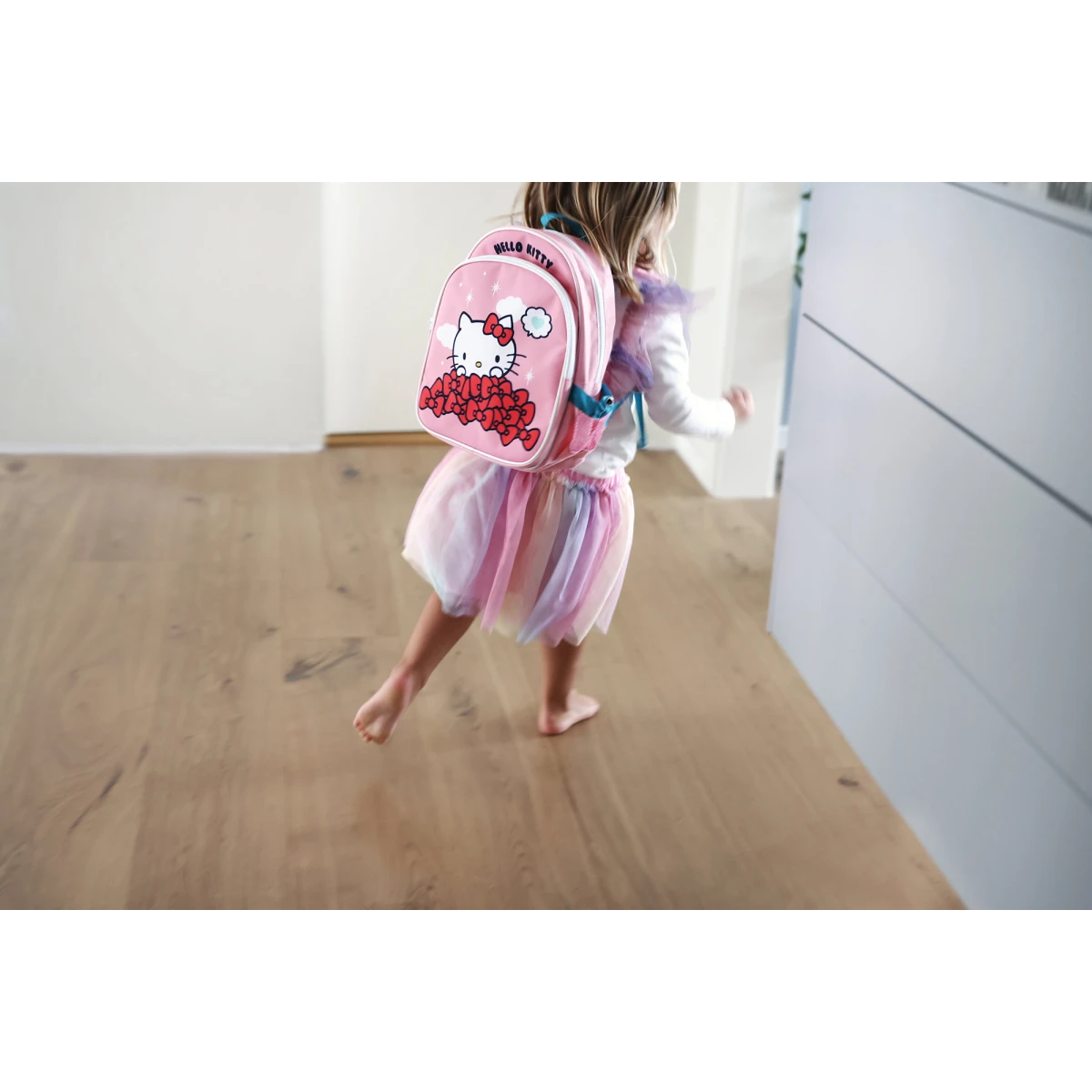 MICKI Plecak dla dzieci Hello Kitty akcesoria zabawka dla przedszkolaka wyprawka | Pan Piksel
