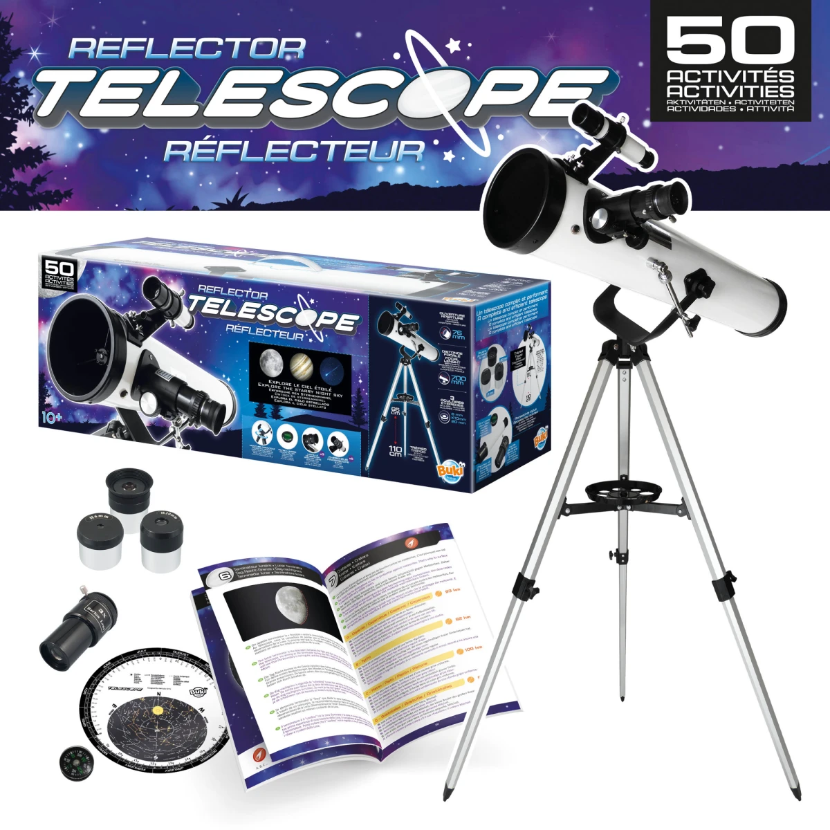 BUKI Teleskop 50 doświadczeń | Pan Piksel