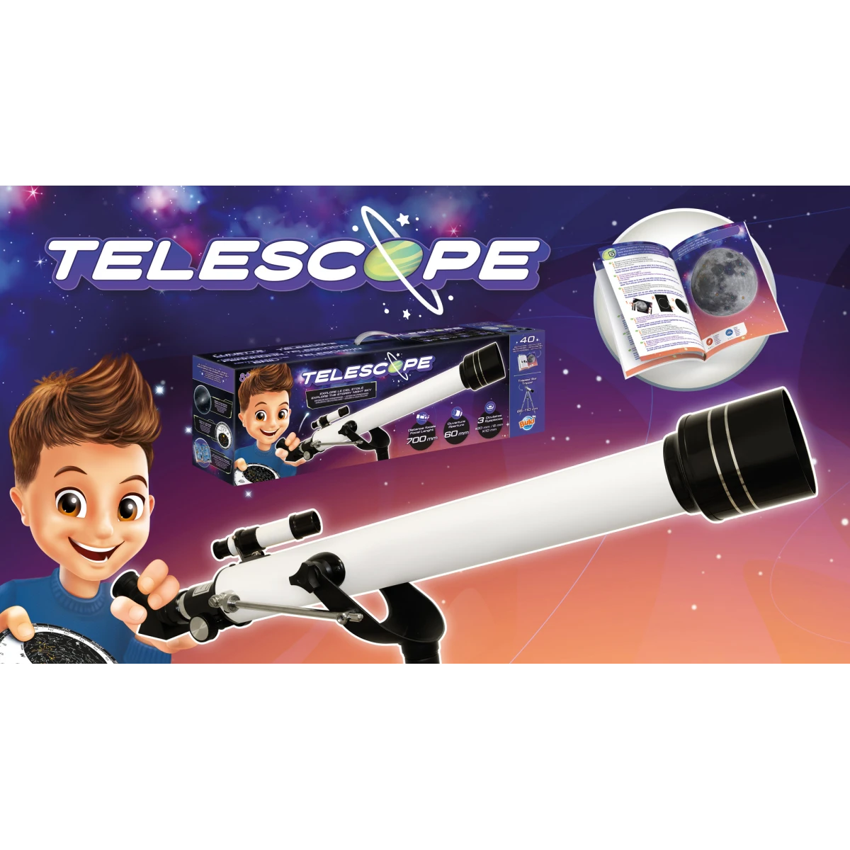 BUKI Teleskop 40 doświadczeń | Pan Piksel