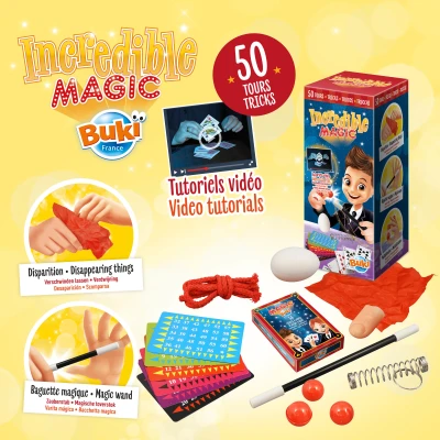 BUKI Zestaw magiczny INCREDIBLE | Pan Piksel