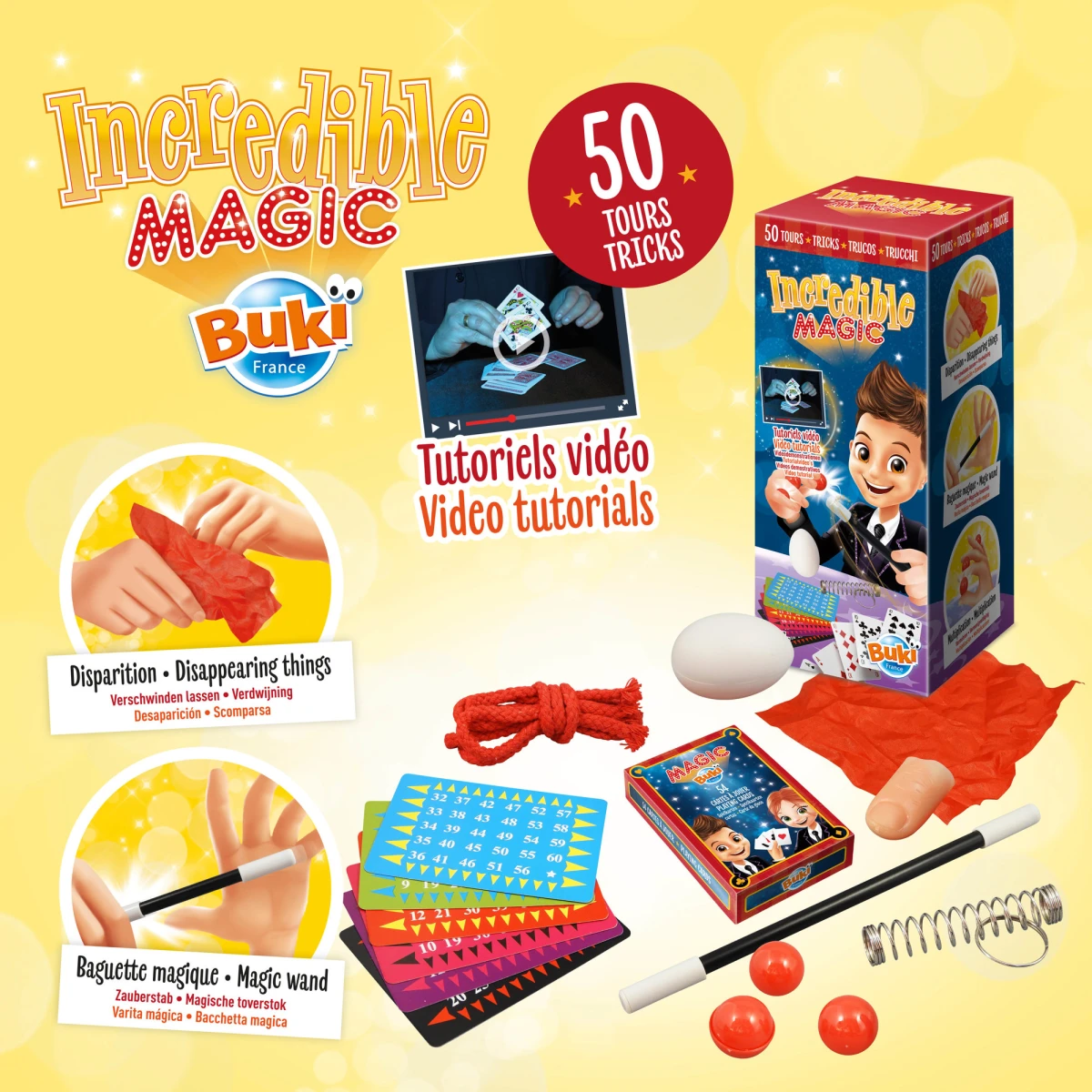 BUKI Zestaw magiczny INCREDIBLE | Pan Piksel