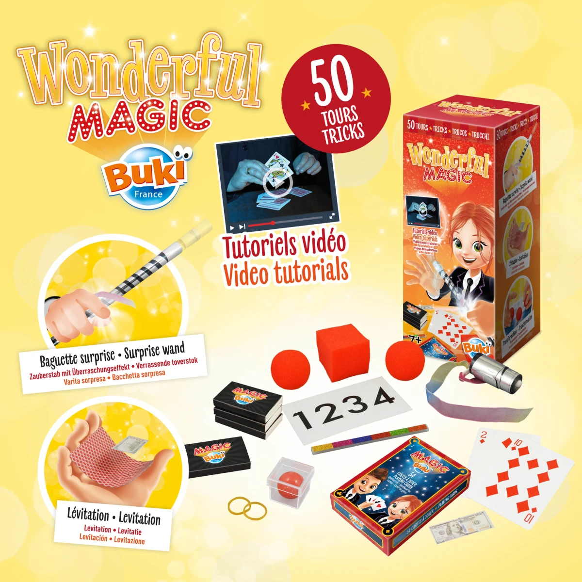 BUKI Zestaw magiczny WONDERFUL | Pan Piksel