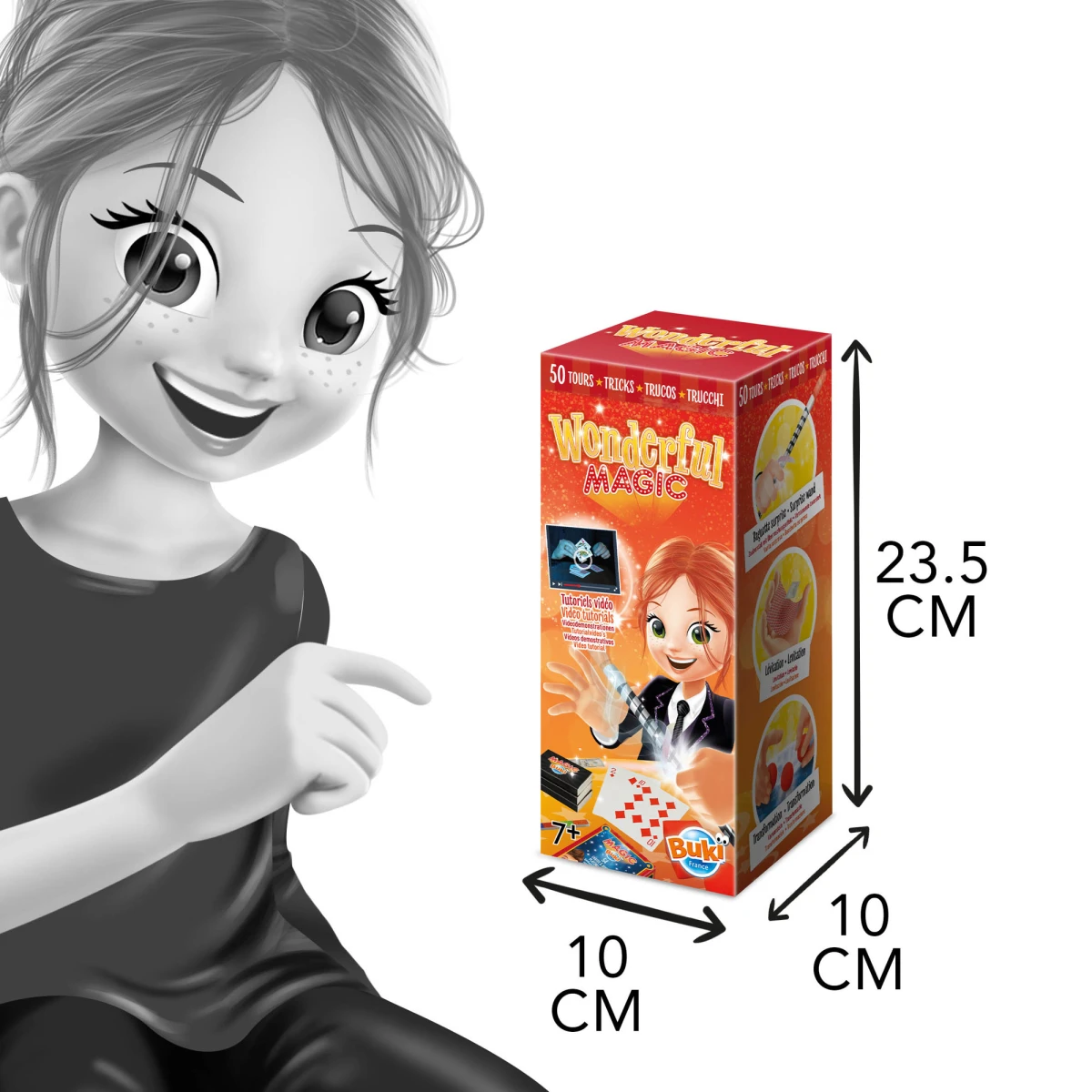 BUKI Zestaw magiczny WONDERFUL | Pan Piksel