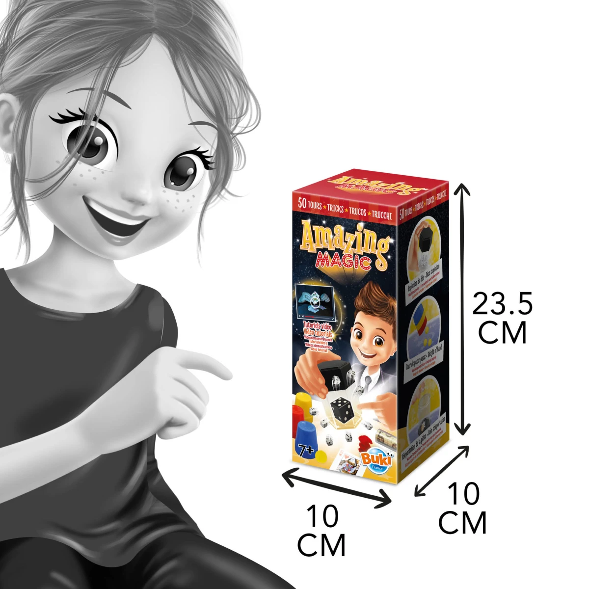 BUKI Zestaw magiczny AMAZING | Pan Piksel