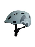 Hamax kask dziecięcy Thundercap rozmiar 47-52 zielony z dinozaurem | Pan Piksel