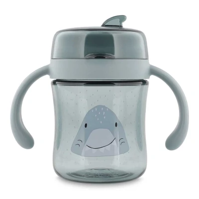 TRIXIE Kubek treningowy-niekapek 360° z uchwytami – Rekin Baby | Pan Piksel