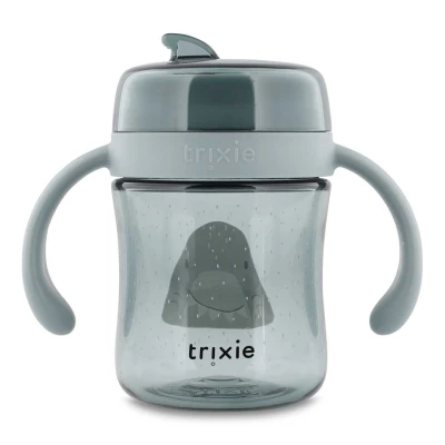 TRIXIE Kubek treningowy-niekapek 360° z uchwytami – Rekin Baby | Pan Piksel