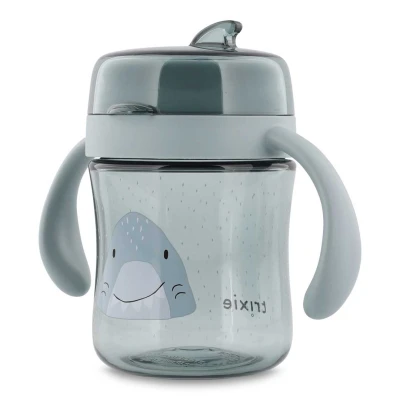 TRIXIE Kubek treningowy-niekapek 360° z uchwytami – Rekin Baby | Pan Piksel