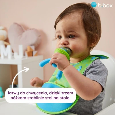 B.BOX Gryzak silikonowy do podawania pokarmu Lemon Sherbet | Pan Piksel