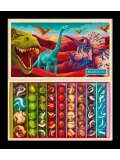 BILLES & CO Szklane kulki DINOZAURY | Pan Piksel