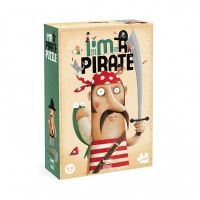 LONDJI Puzzle dla dzieci Jestem Piratem! | Pan Piksel