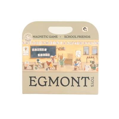 EGMONT TOYS Układanka gra magnetyczna Szkolni przyjaciele | Pan Piksel