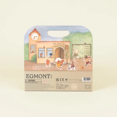 EGMONT TOYS Układanka gra magnetyczna Szkolni przyjaciele | Pan Piksel