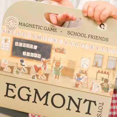 EGMONT TOYS Układanka gra magnetyczna Szkolni przyjaciele | Pan Piksel