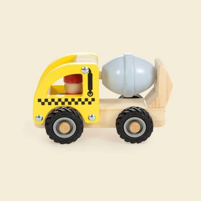 EGMONT TOYS Drewniany samochód betoniarka | Pan Piksel