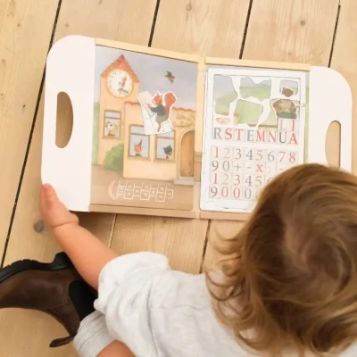 EGMONT TOYS Układanka gra magnetyczna Szkolni przyjaciele | Pan Piksel