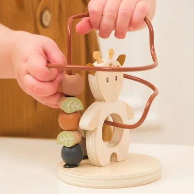 EGMONT TOYS Drewniana mini gra zręcznościowa Leonie | Pan Piksel