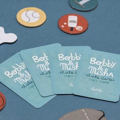 LONDJI Mini Gra Bobby i Misha | Pan Piksel