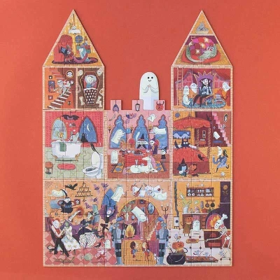 Puzzle dwustronne Zaczarowany Zamek | Pan Piksel