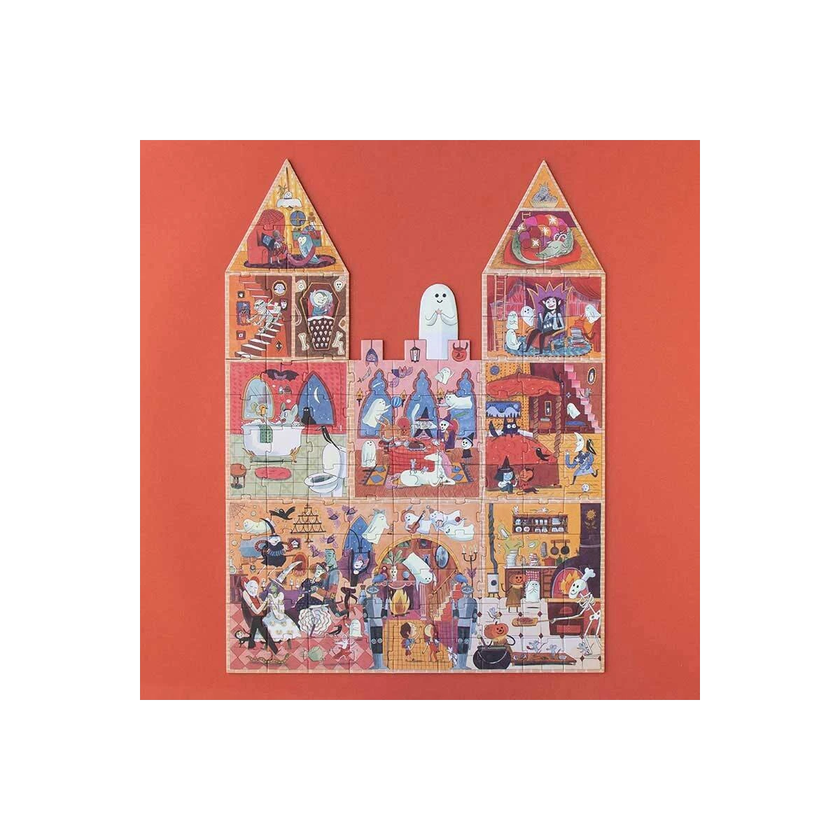 Puzzle dwustronne Zaczarowany Zamek | Pan Piksel