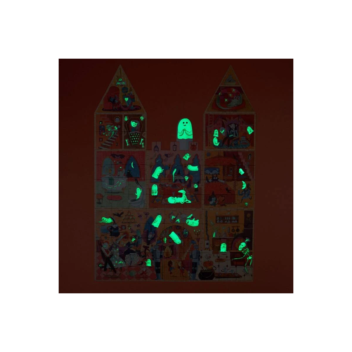 Puzzle dwustronne Zaczarowany Zamek | Pan Piksel