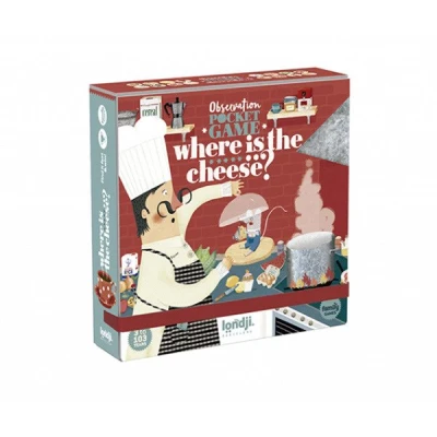 LONDJI Gra obserwacyjna dla dzieci wersja kieszonkowa | Where is the Cheese? | Pan Piksel