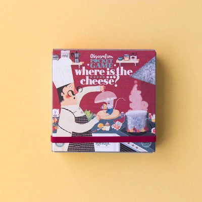LONDJI Gra obserwacyjna dla dzieci wersja kieszonkowa | Where is the Cheese? | Pan Piksel