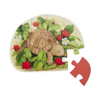 MOULIN ROTY Puzzle zwierzątka 4 w 1 LE JARDIN | Pan Piksel