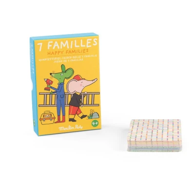 MOULIN ROTY Gra karciana 7 rodzin LES LOUFOQUES | Pan Piksel