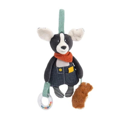 MOULIN ROTY Zawieszka interaktywna PIES PUCE 24 cm | Pan Piksel