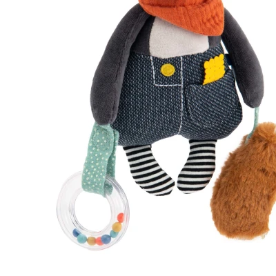 MOULIN ROTY Zawieszka interaktywna PIES PUCE 24 cm | Pan Piksel