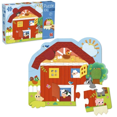 GOULA Puzzle dla dzieci XXL Farma Niespodzianek | Pan Piksel